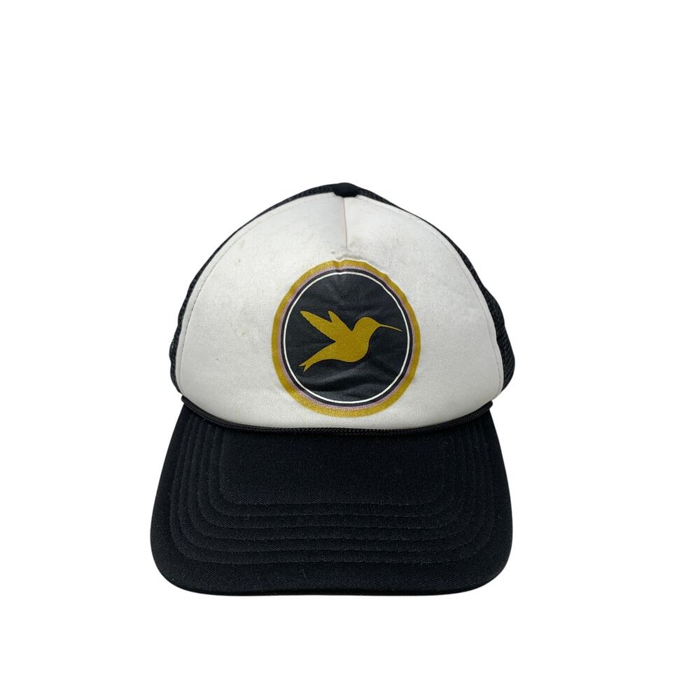 Smashfest Queen Cycling Graphic Hat One Size Snapback White Black Gold Logo